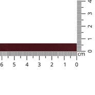 Bordeauxrood - Satijnlint Mat Donkerbordeaux 6 mm col. 357