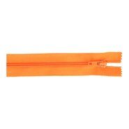Reines Orange - Hose/Rock Reissverschluss 20 cm orange