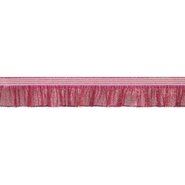 Sierband* - Rucheselastiek fuchsia (786)
