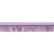 Rüschenband - Rüschesband violett