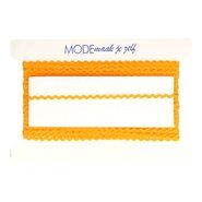 5 mm band - Zigzag band oranje