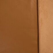 100% polyurethaan stoffen - Kunstleer stof - Super soft vegan leather - camel - 0884-098