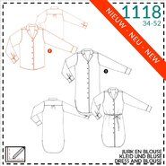 Naaipatronen - It's a fits 1118: jurk, blouse
