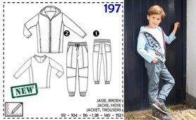 Naaipatronen - Abacadabra patroon 197: jasje, broek