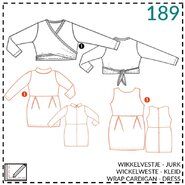 Abacadabra - Abacadabra patroon 189: wikkelvestje, jurk