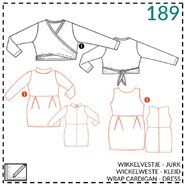 Nähmuster - Abacadabra patroon 189: wikkelvestje, jurk