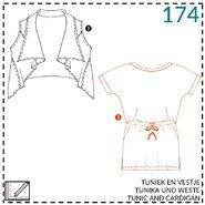 Nähmuster - Abacadabra Muster 174 Tunik und Weste