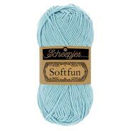 Lichtblauwe stoffen - Softfun 2432 Light Blue