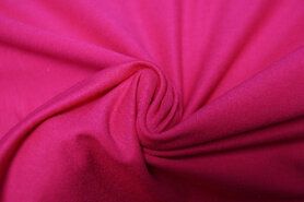 Roze stoffen - Tricot stof - fuchsia - 1773-017