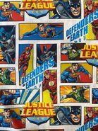 Kinderstoffen - Katoen stof - DC justice league - multi - 5717-603