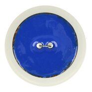 Kunststof knopen - Knoop Kokos Geëmailleerd Kobaltblauw 5599-54-215