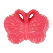 Dieren motief - Kinderknoop vlinder roze (5604-1-786)*
