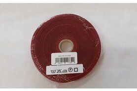 Rot - ACTIE Keperband 50 meter per rol Donkerrood 10mm 0101-012
