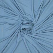 Blauwgrijze stoffen - Tricot stof - French Terry bamboo - grijs-blauw - 779502-829