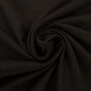 Donkerbruine stoffen - Kunstleer stof - Unique Leather - donkerbruin - 0541-100