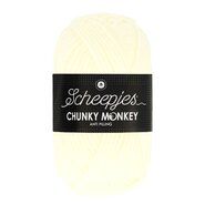 Brei- en haakgarens CHUNKY MONKEY 100% Acryl - Chunky Monkey Ecru 1005