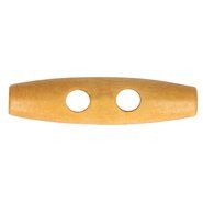 Knopen* - Knoop (houtje touwtje) blank hout 5 cm 718554-50