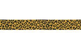 Biasband* - XBT31-033 Biasband jersey leopard geel 3 METER