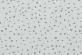 80% katoen, 20% polyester stoffen - Katoen stof - Interieur en decoratiestof stippen - mint - 1462-021
