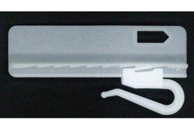 Gardinenband und Haken - Verstelbare gordijnhaak wit 5,5 cm