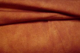 Sweaterstoffen - Tricot stof - Sweattricot gemeleerd - terra - 9256-017