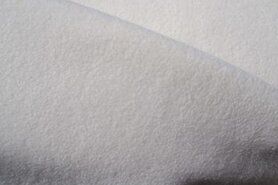 Plaid stoffen - Fleece stof - off-white - 9111-051