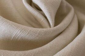 Rok stoffen - Linnen stof - lichtbeige - 0100-178