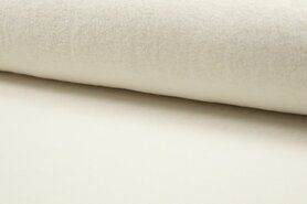 Interieurstoffen - Fleece stof - katoen - ecru - 0233-051
