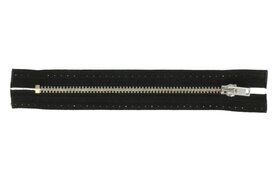 12 cm Reißverschlüsse - Metall-Reißverschluss schwarz 000 12 cm
