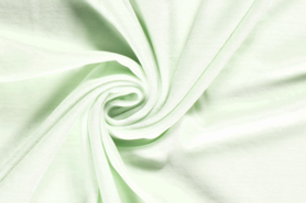 80% katoen, 20% polyester stoffen - Nicky velours stof - mintgroen - 3081-021