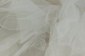 Günstige Stoffe - Tüll breit weiss
