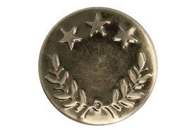 Ronde knopen - Jeansknoop oud zilver 17mm (711041-10)