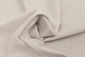 Blouse stoffen - Linnen stof - recycled woven mixed linen - off-white - 0823-020