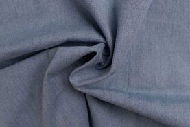 Blouse stoffen - Spijkerstof - fine jeans lichtblauw - 0866-051