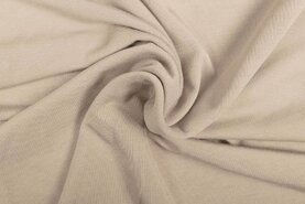Beige stoffen - Tricot stof - Pure Bamboo - beige - 0781-179