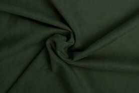 95% polyester, 5% elastan stoffen - Tricot stof - Scuba suede - groen - 0841-200