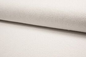 Babykamer stoffen - Wafelkatoen stof - Baby wafelstof - wit - 8238-050