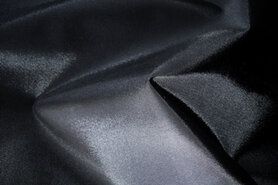 Aankleedkussen stoffen - zitzak nylon zwart (1) 