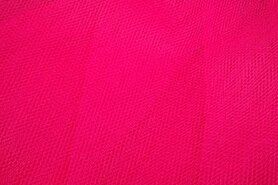 Luchtige stoffen - Tule stof - fuchsia - 4972-017