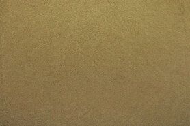 Exclusieve stoffen - Kunstleer stof - goud - 8334-015