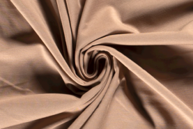 Viscose, polyamide, elastan stoffen - Tricot stof - punta di roma - beige - 13427-053