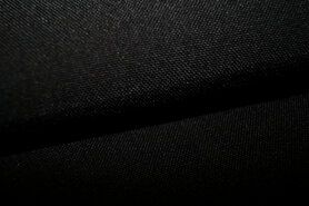 Gladde stoffen - Canvas special (buitenkussen stof) zwart (5454-1)