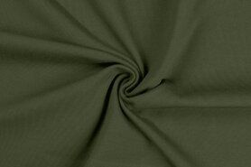 KC stoffen - Jersey Stoff - Army - grün - RS0179-280