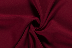 Rode stoffen - Texture stof - bordeauxrood - 2795-018