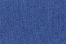 Kobalt blauwe stoffen - Katoen stof - linnen look - kobalt - 963505-1