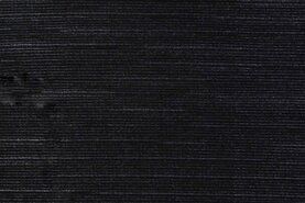 Polyester stoffen - Polyester stof - shiny plisse - zwart - 799901-5