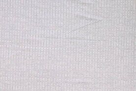 Polyester, viscose, elastan stoffen - Tricot stof - stripe melange - grijs - 325009-57