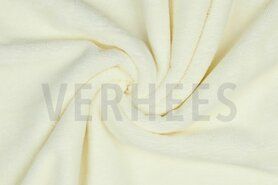 Handdoek stoffen - Badstof - terry velvet bamboo - ecru - 8850-003