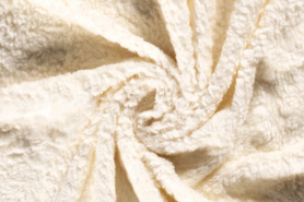 Decoratie en aankleding stoffen - Bont stof - teddy - gebroken wit - 16530-051