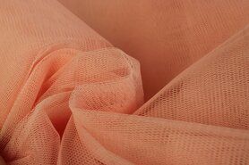 Zalm stoffen - Tule stof - zalm - 4587-042